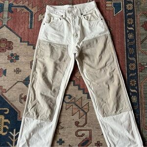 Rudy Jude Women's Two-Tone Slim Jeans - Cream and Tan